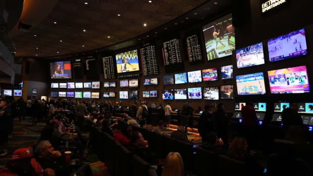 The BetMGM Sportsbook at the MGM Grand Las Vegas.